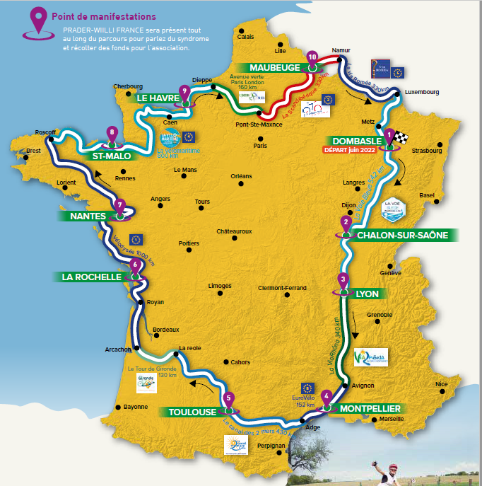 6e Etape Du Tour De France 2022 Tour de France en vélo à l'été 2022 - Prader-Willi France