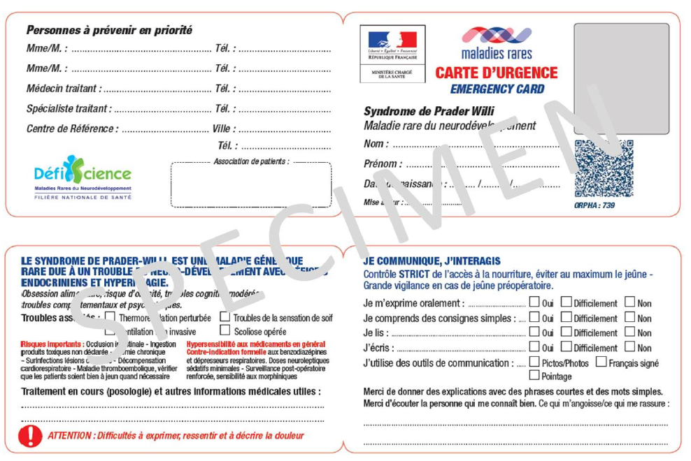 NOUVELLE CARTE DE SOINS ET D’URGENCE POUR LE SPW