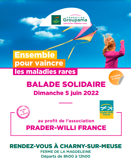 Balade solidaire organisée par la fondation Groupama à Charny/Meuse