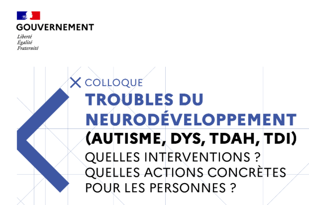 Colloque Troubles du neurodéveloppement le 27 janvier 2026