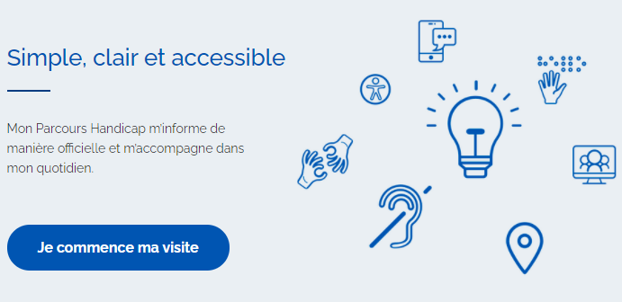 Un site officiel simple et clair pour s’informer sur les démarches et l’actualité liées au handicap